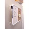 Velcro Brand Reclosable Fastener Shape, Square, Acrylic Adhesive, 7/8 in, 7/8 in W, White, 20 PK VEK90073 - alternate 3